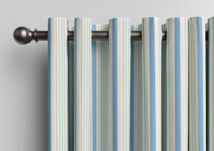 The British Stripe Co. George, Brighton No.1 - Made to Measure Curtains - Image 12
